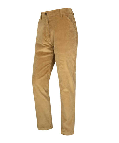 Hoggs of Fife Cairnie Comfort Stretch Cord Trousers in Harvest 