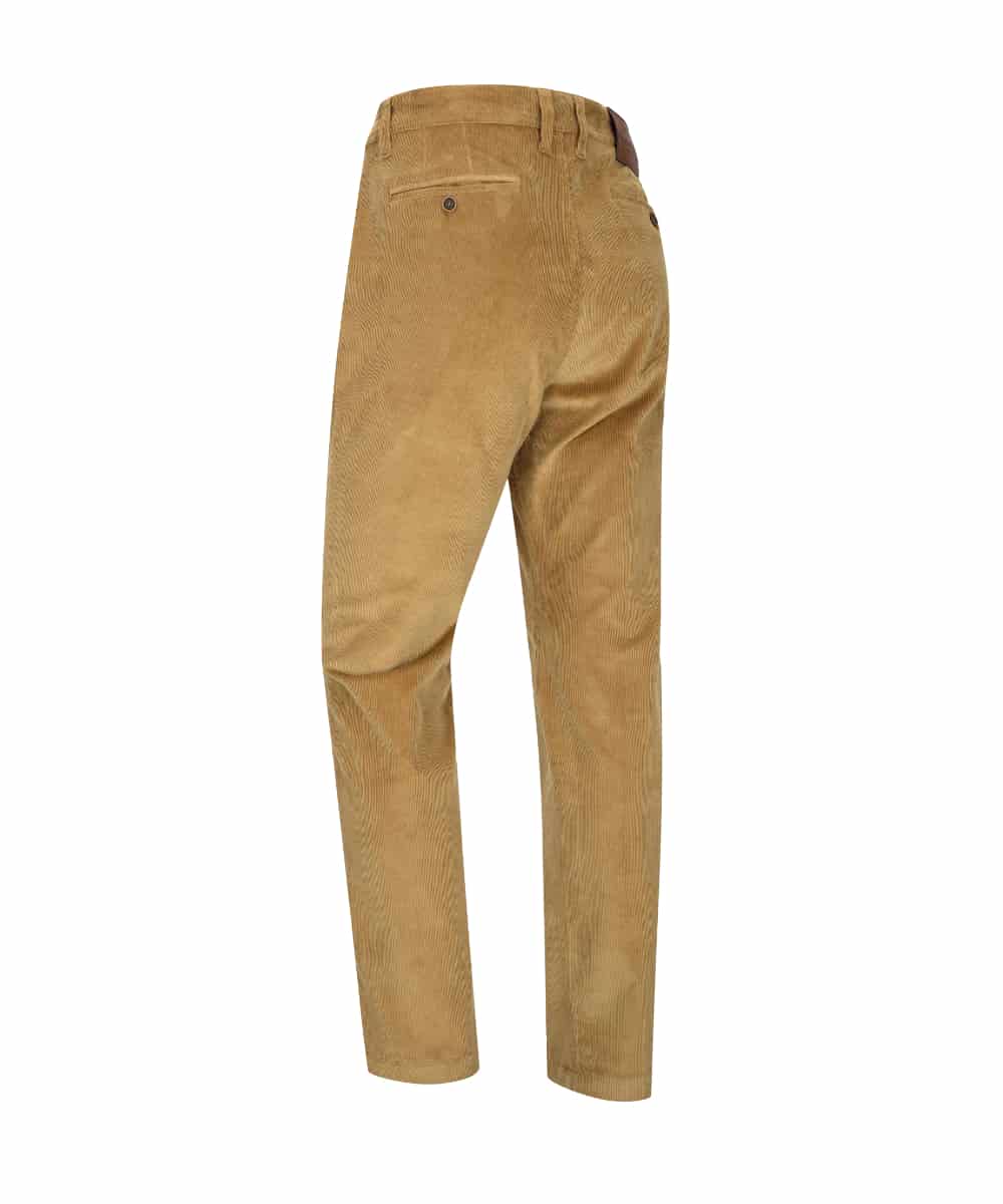 Hoggs of Fife Cairnie Comfort Stretch Cord Trousers in Harvest 