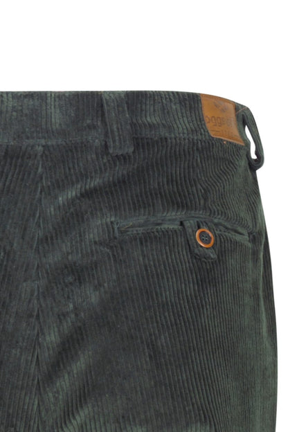 Hoggs of Fife Callander Heavyweight Cord Trousers in Olive Green