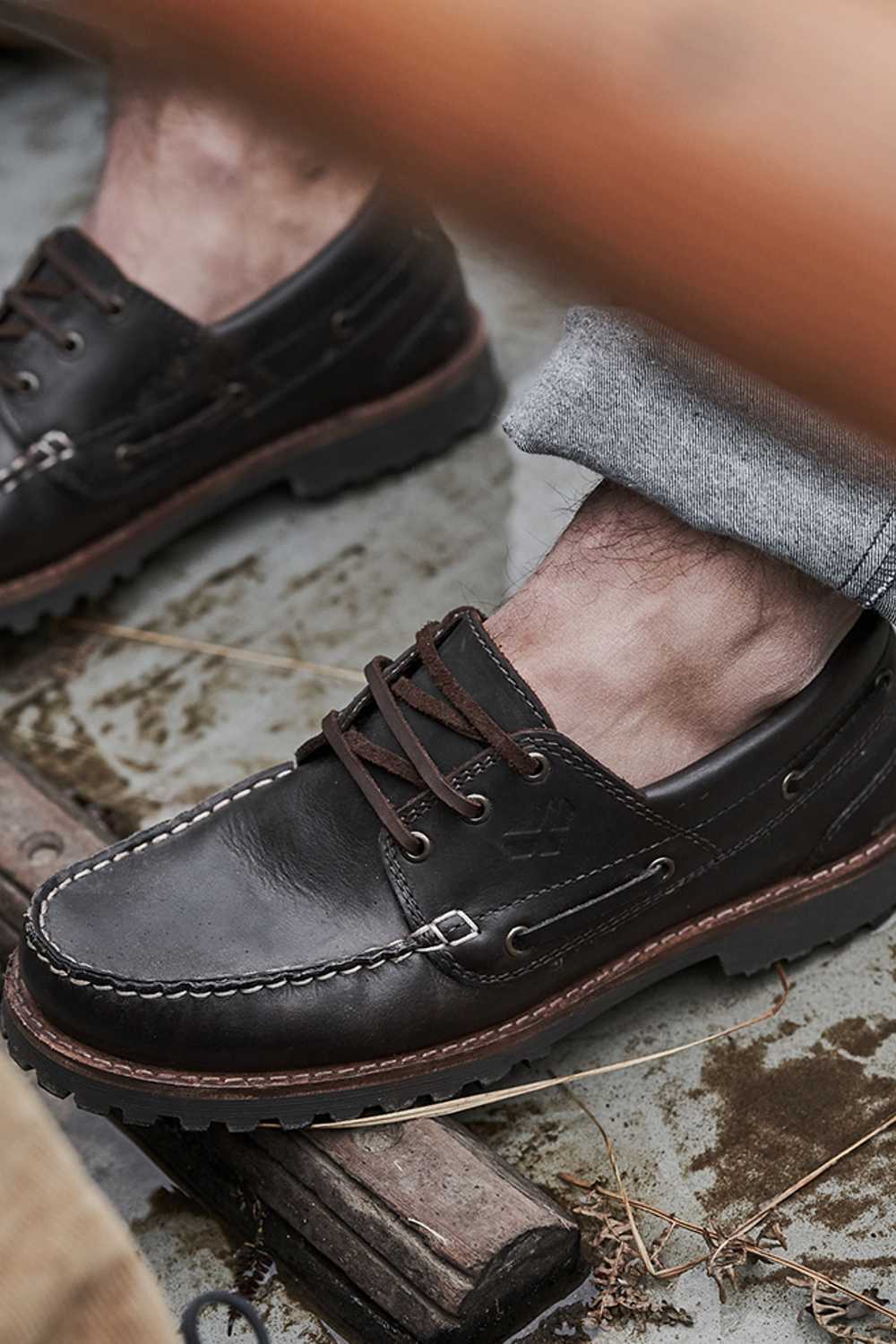 Mens rugged slip deals on shoes