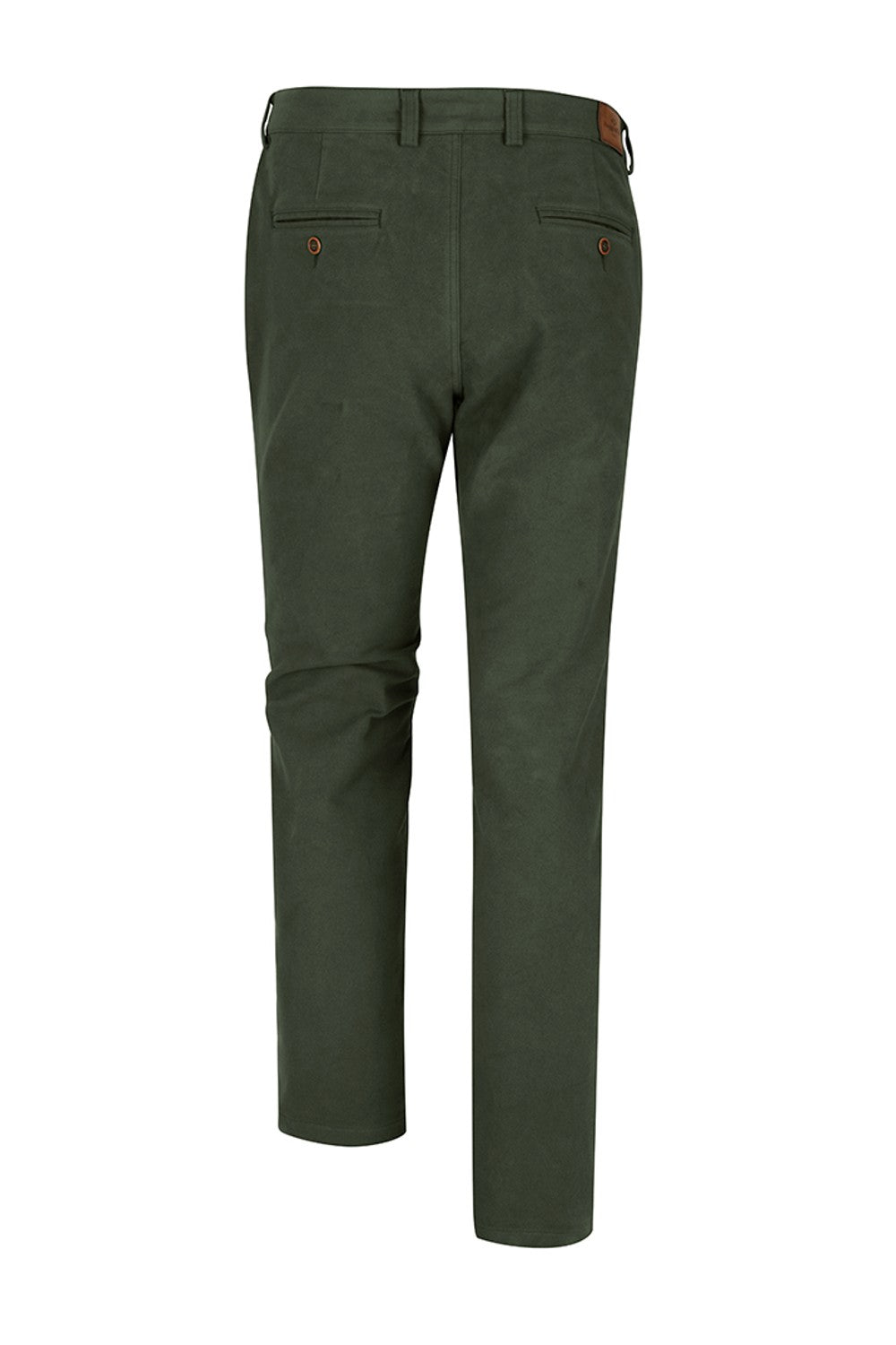 Hoggs of Fife Monarch II Moleskin Trousers in Dark Olive 