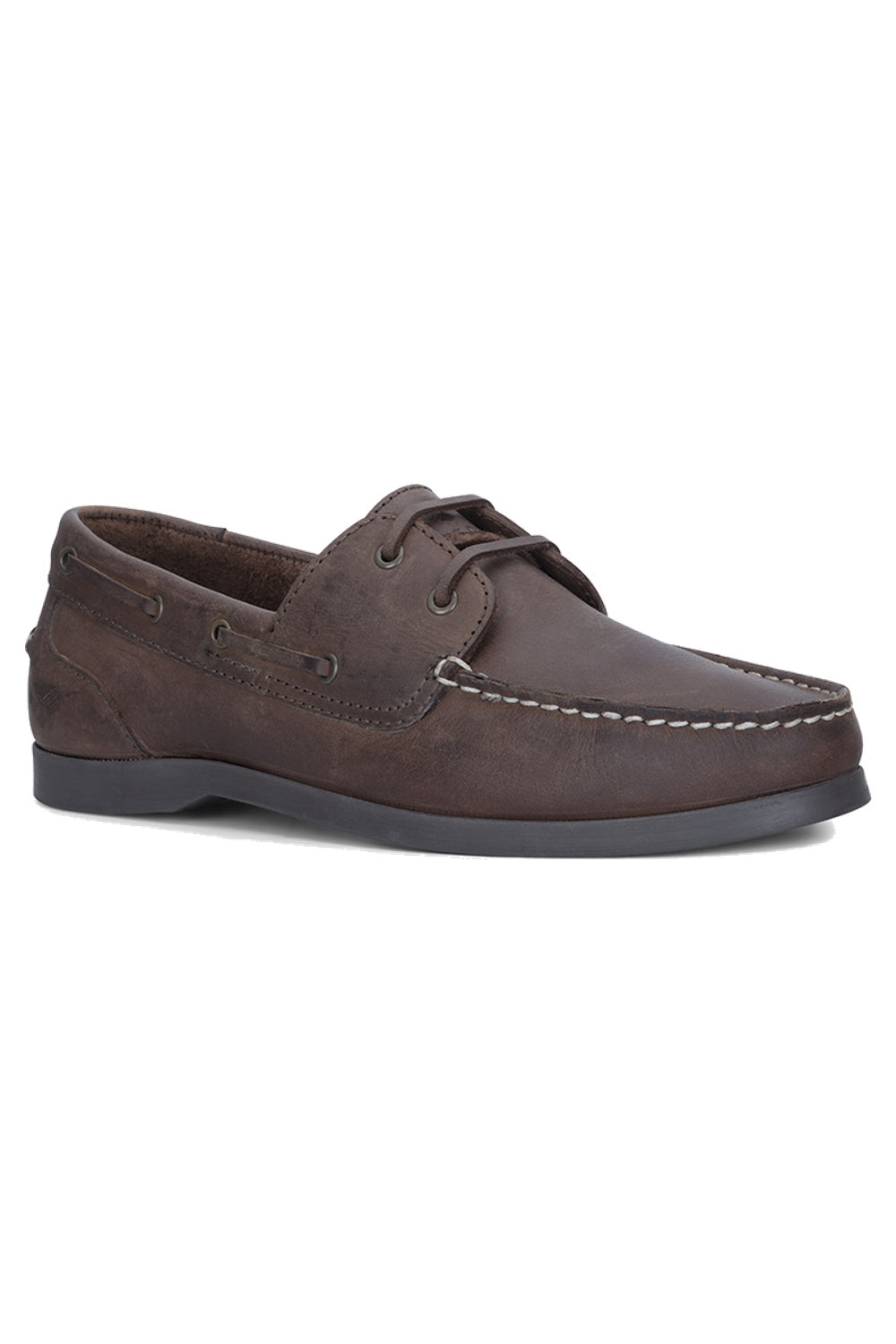 Hoggs of Fife Mull Deck Shoe- Waxy Brown 