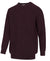 Hoggs of Fife Stonehaven Crewneck Cable in Sangria #colour_sangria