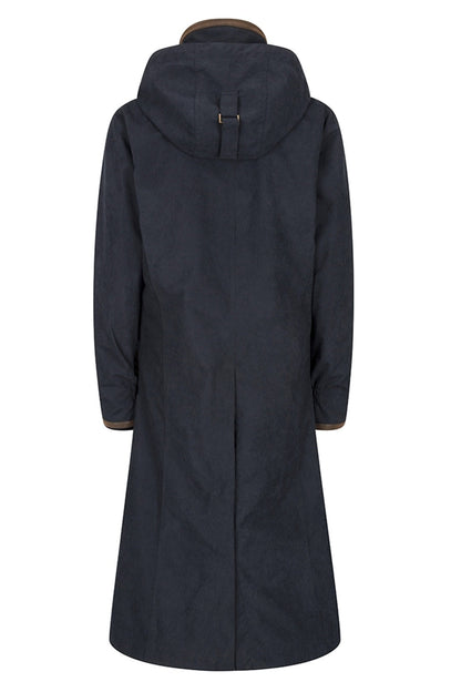 Hoggs of Fife Struther Ladies Long Riding Coat in Navy 