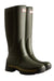 Hunter Mens Balmoral Hybrid Tall Wellington Boots In Dark Olive #colour_dark-olive