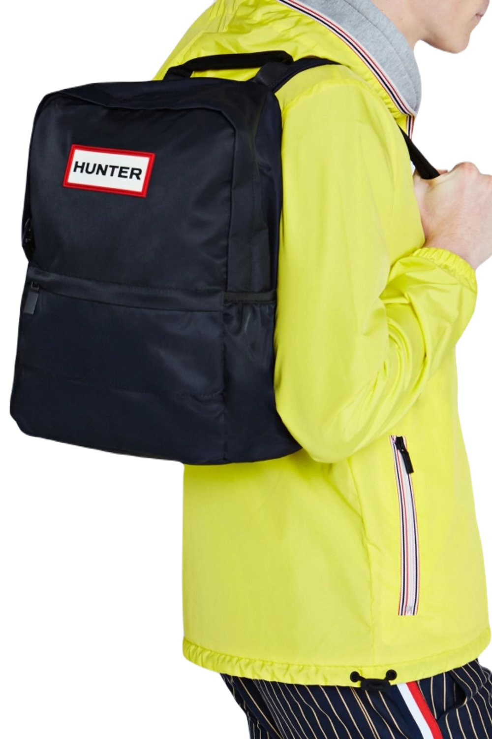 Hunter Nylon Backpack in Black