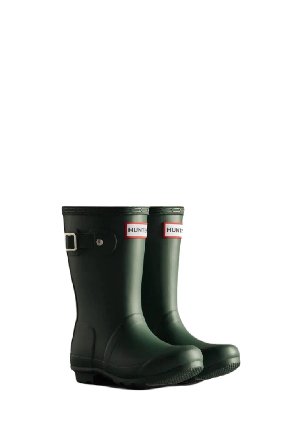 Hunter Little Kids Original Wellington Boots in Hunter Green 