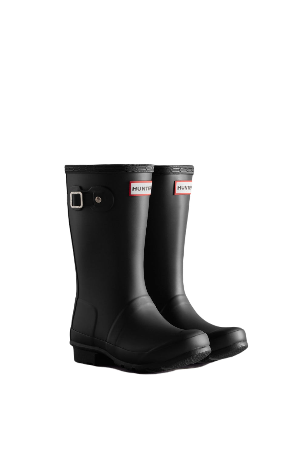 Hunter Big Kids Original Wellington Boots in Black 