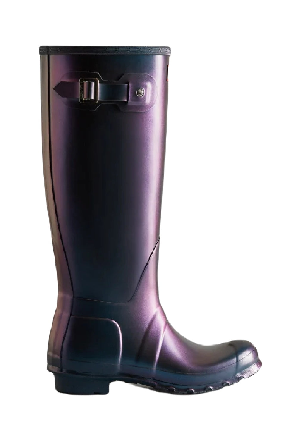 Hunter Womens Nebula Tall Wellington Boots in Stornoway Blue