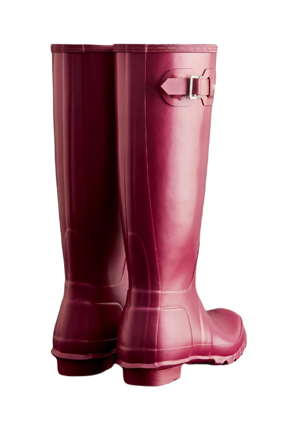 Hunter Womens Nebula Tall Wellington Boots in Hayes Burgundy