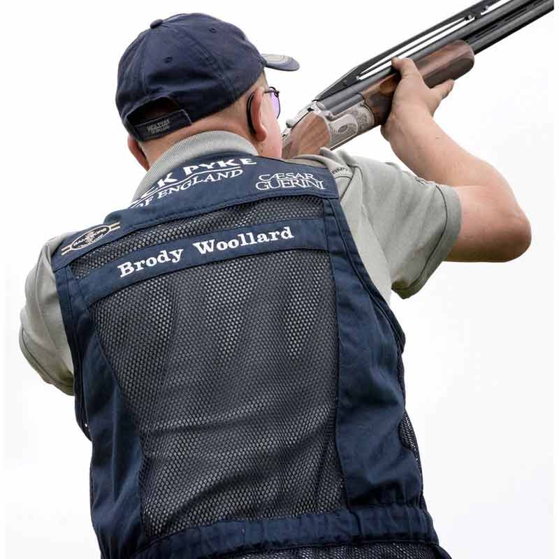 Brody Woolard Jack Pyke Sporting Skeet Vest in Navy 