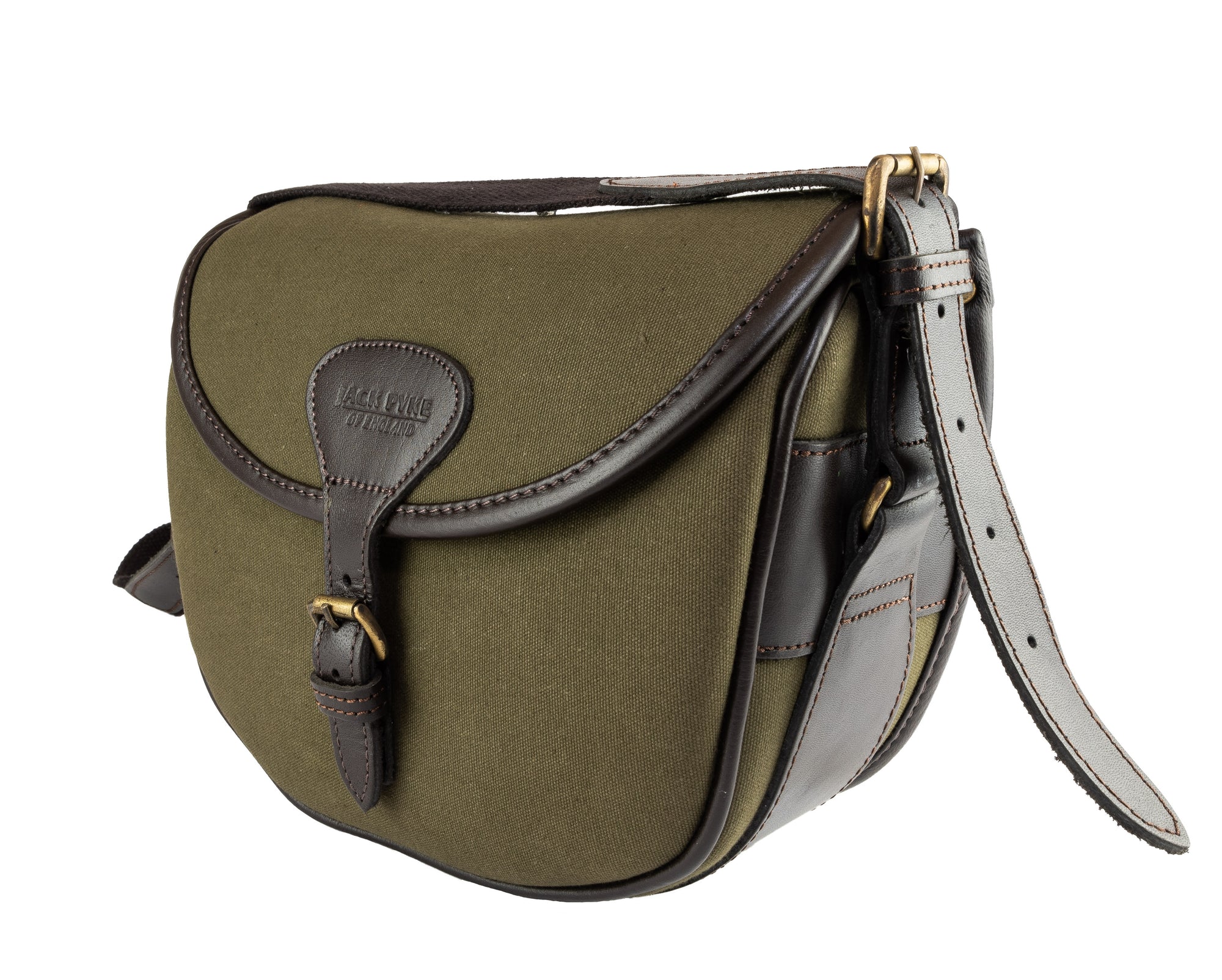 Jack Pyke Canvas Cartridge Bag in Green 