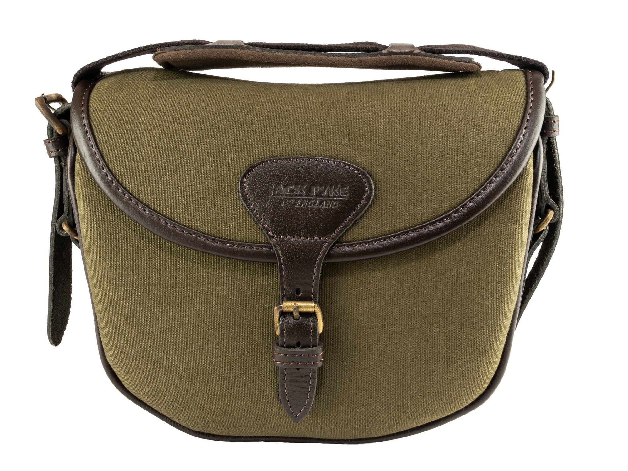 Jack Pyke Canvas Cartridge Bag in Green 