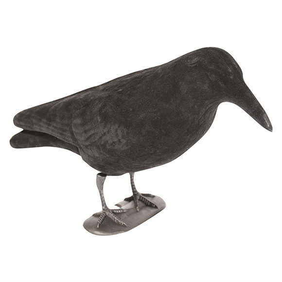 Jack Pyke Flocked Crow Full Body Decoy