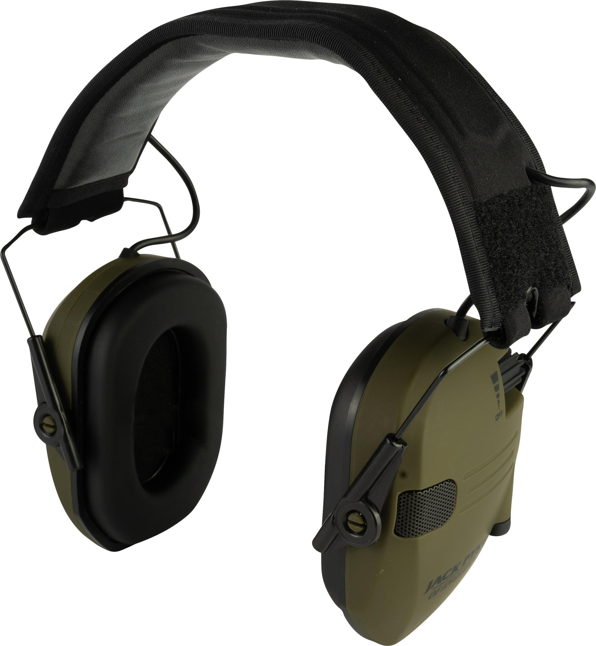 Jack Pyke Electronic Ear Defenders in Green