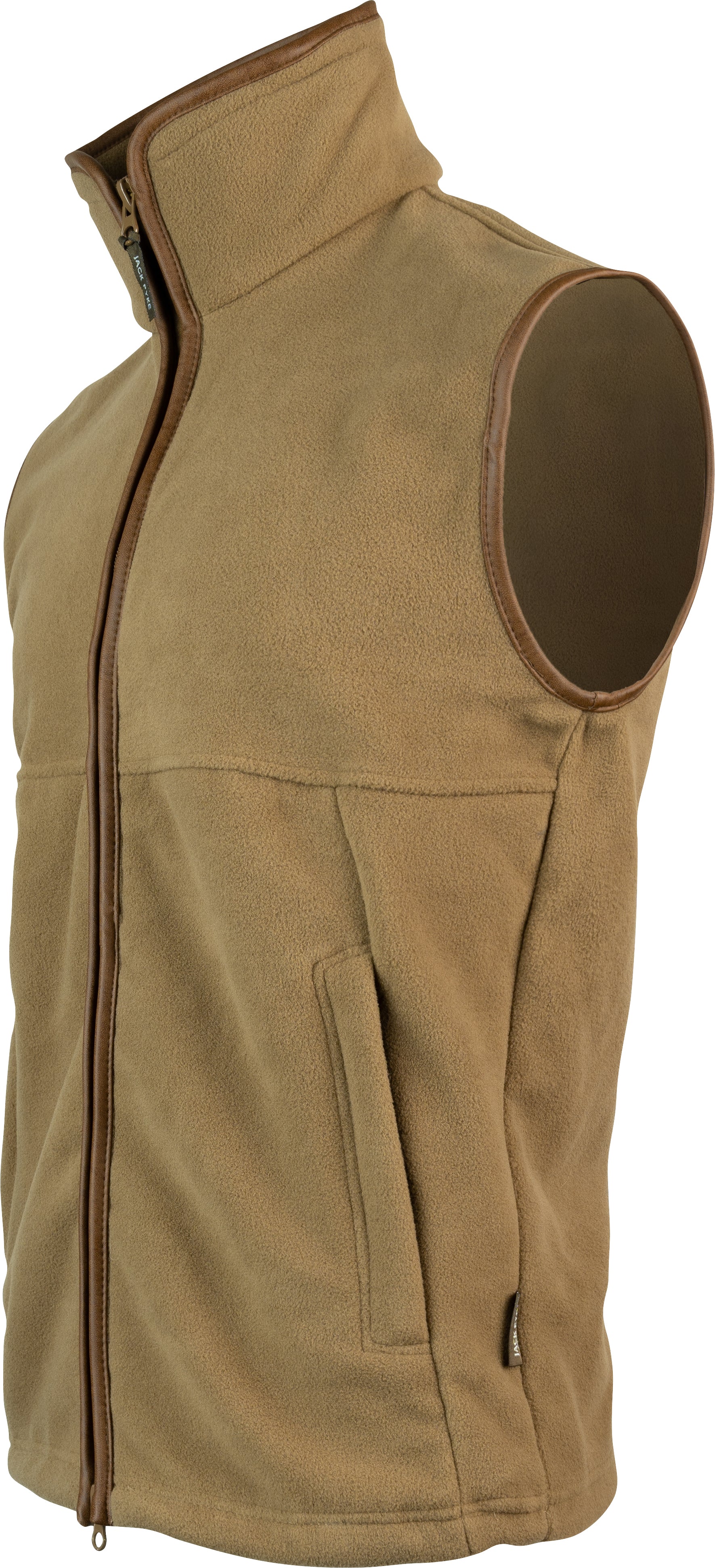 Added Jack Pyke Countryman Fleece Gilet in Barley 