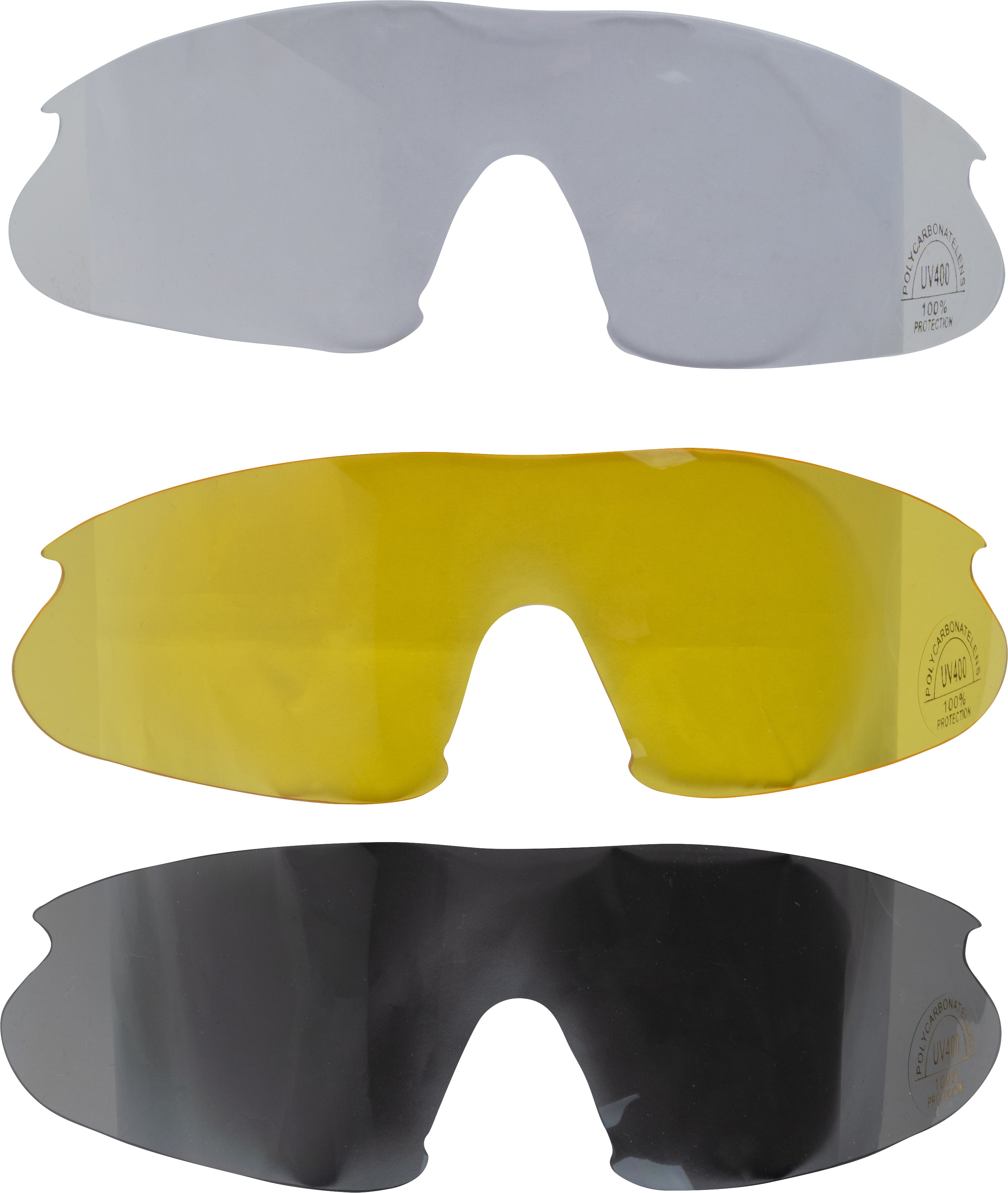 Jack Pyke Pro-Sport Shooting Glasses in Clear, Smoke, Yellow
