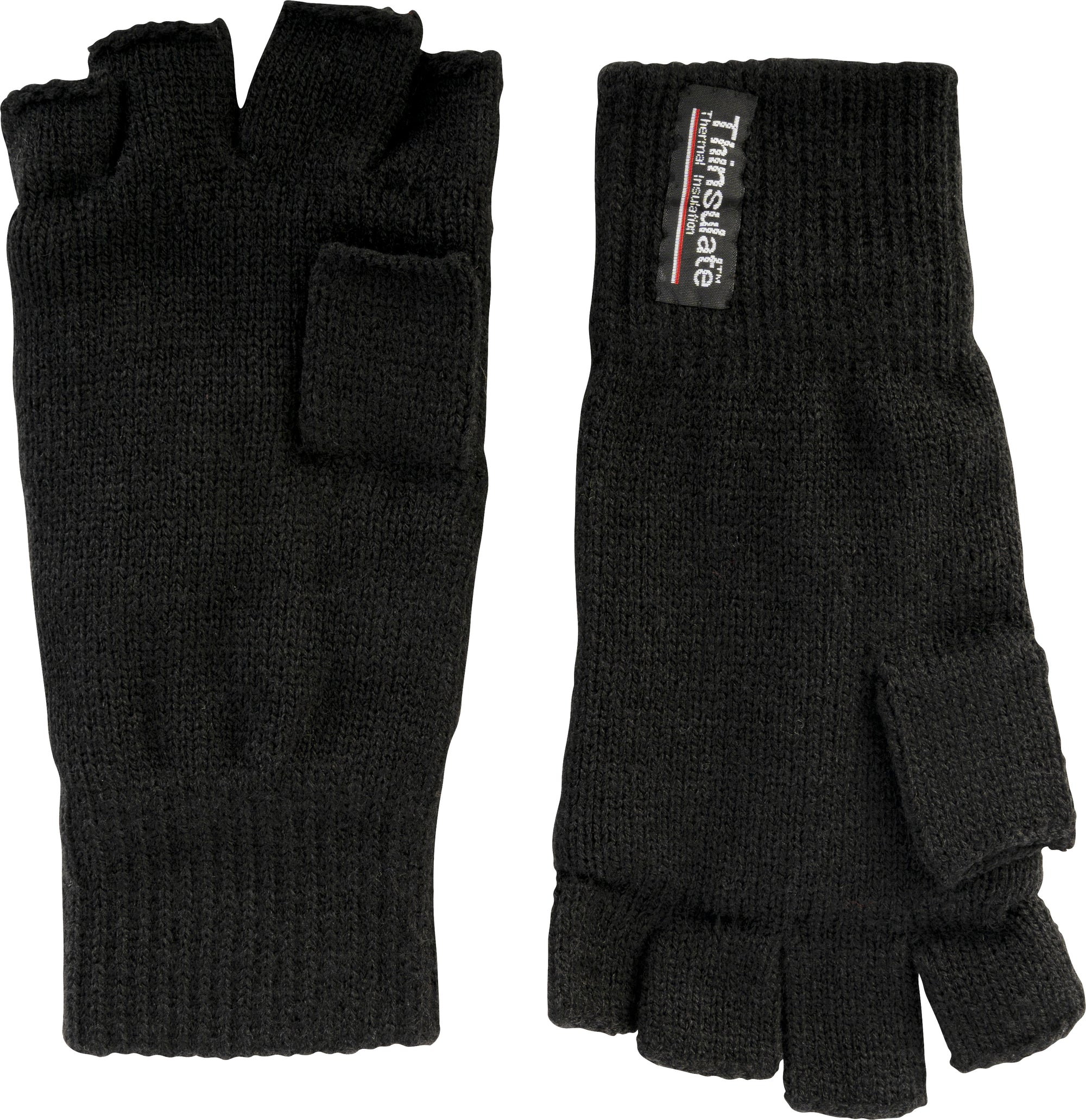 Jack Pyke Fingerless Mitts in Black 