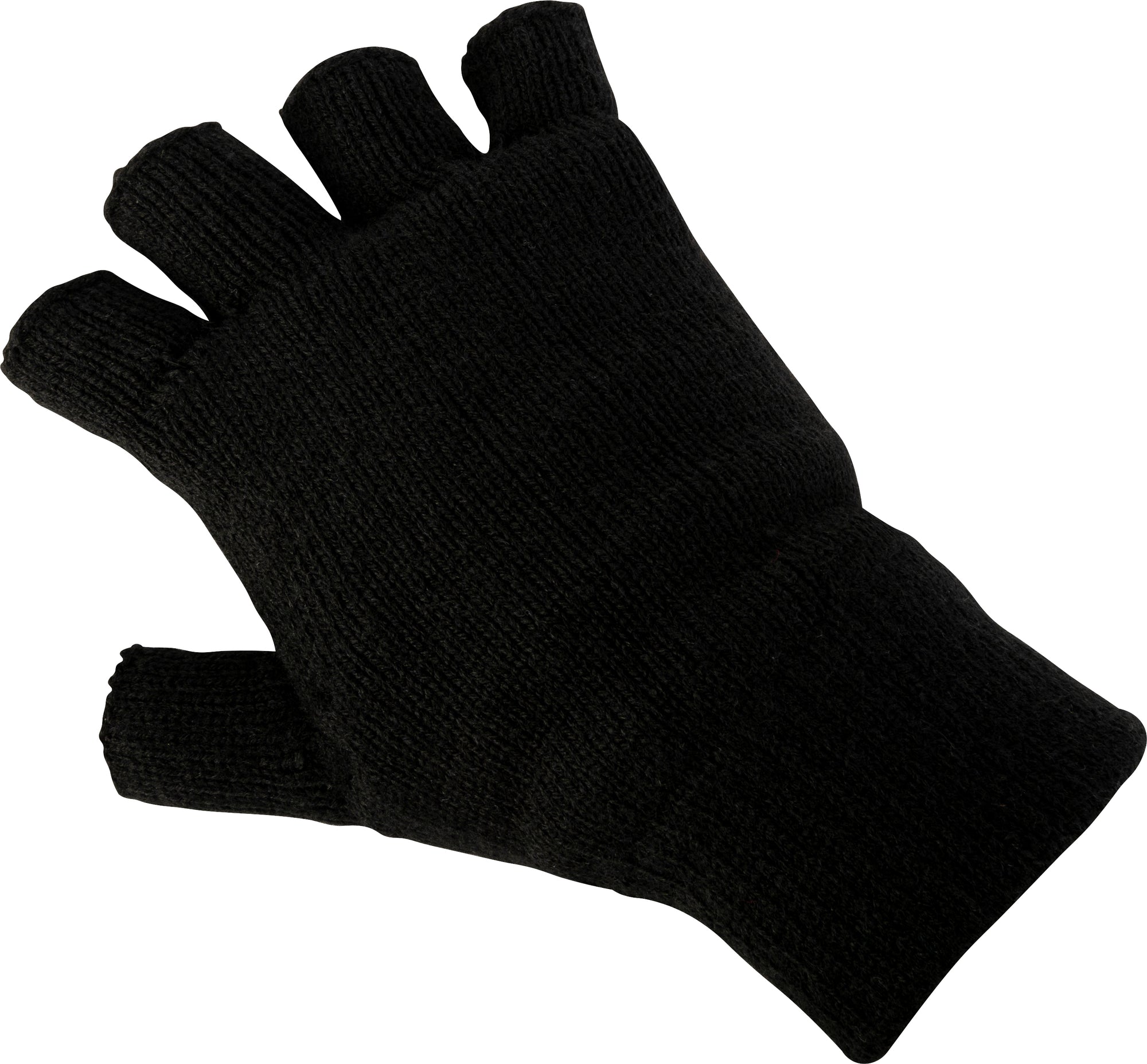 Jack Pyke Fingerless Mitts in Black  