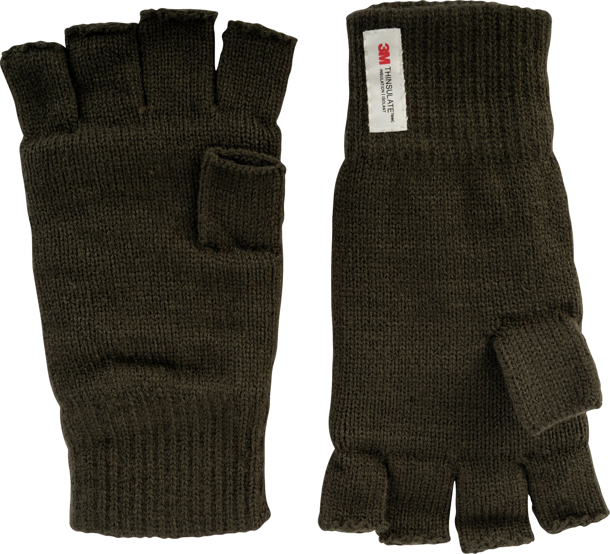 Jack Pyke Fingerless Mitts in Green  