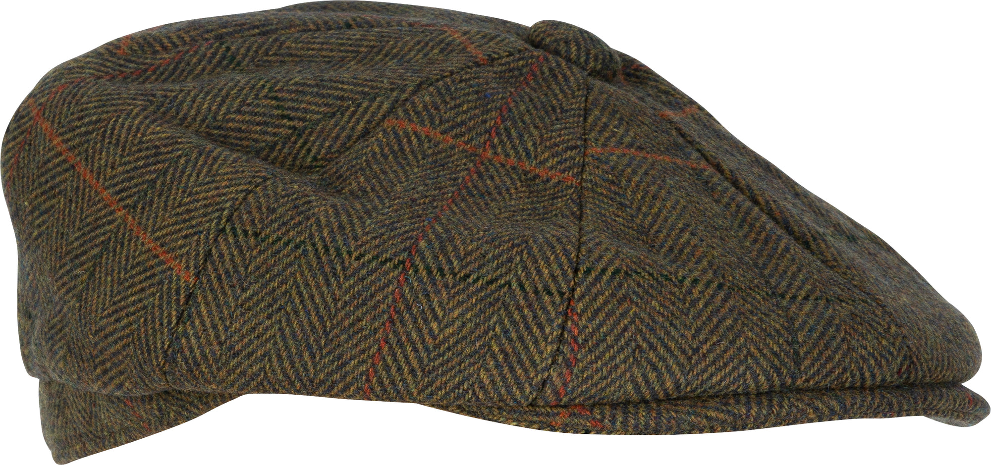 Jack Pyke Wool Blend Baker Boy Hat in Tweed Brown