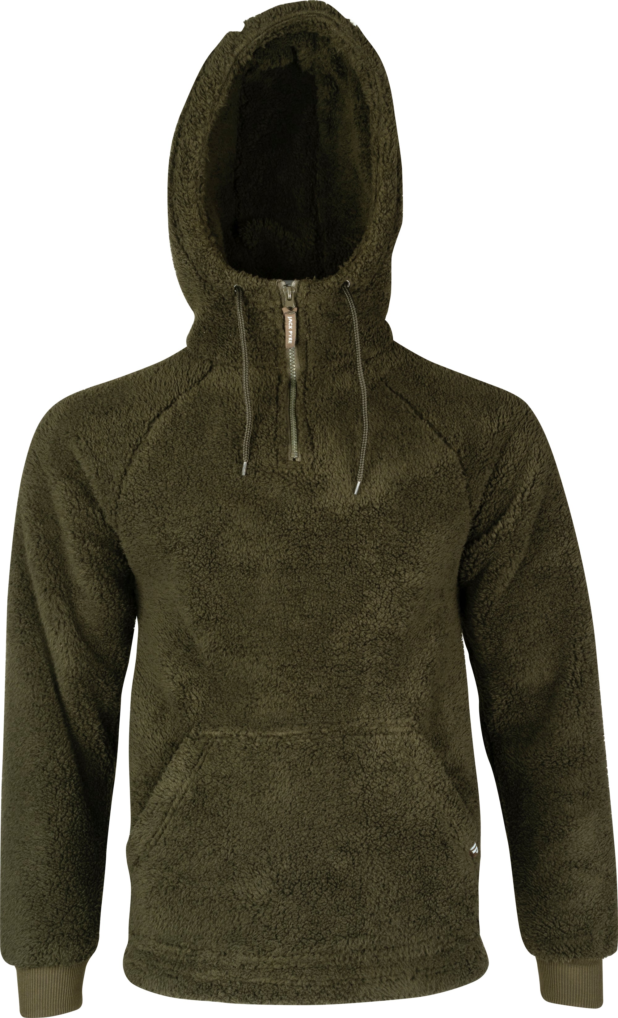  Jack Pyke Sherpa Fleece Hoodie Dark OliveJack Pyke Sherpa Fleece Hoodie Dark Olive