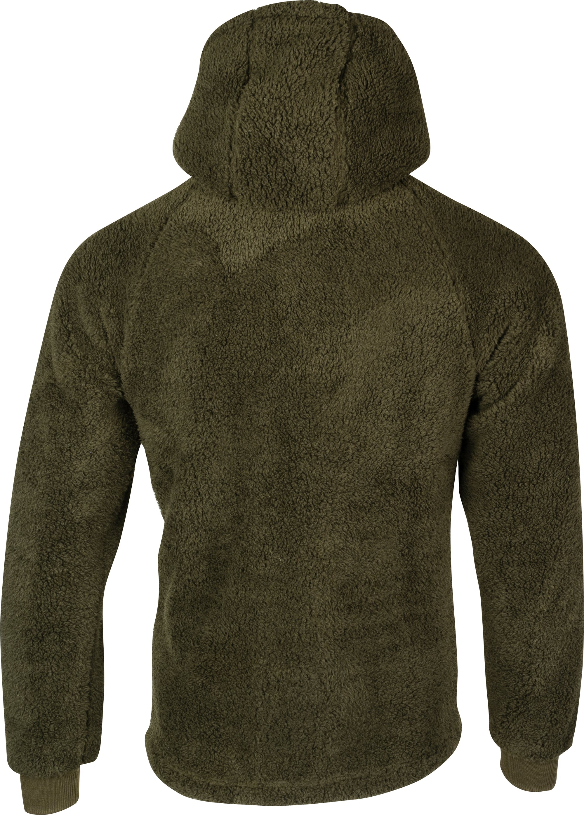 Jack Pyke Sherpa Fleece Hoodie Dark Olive