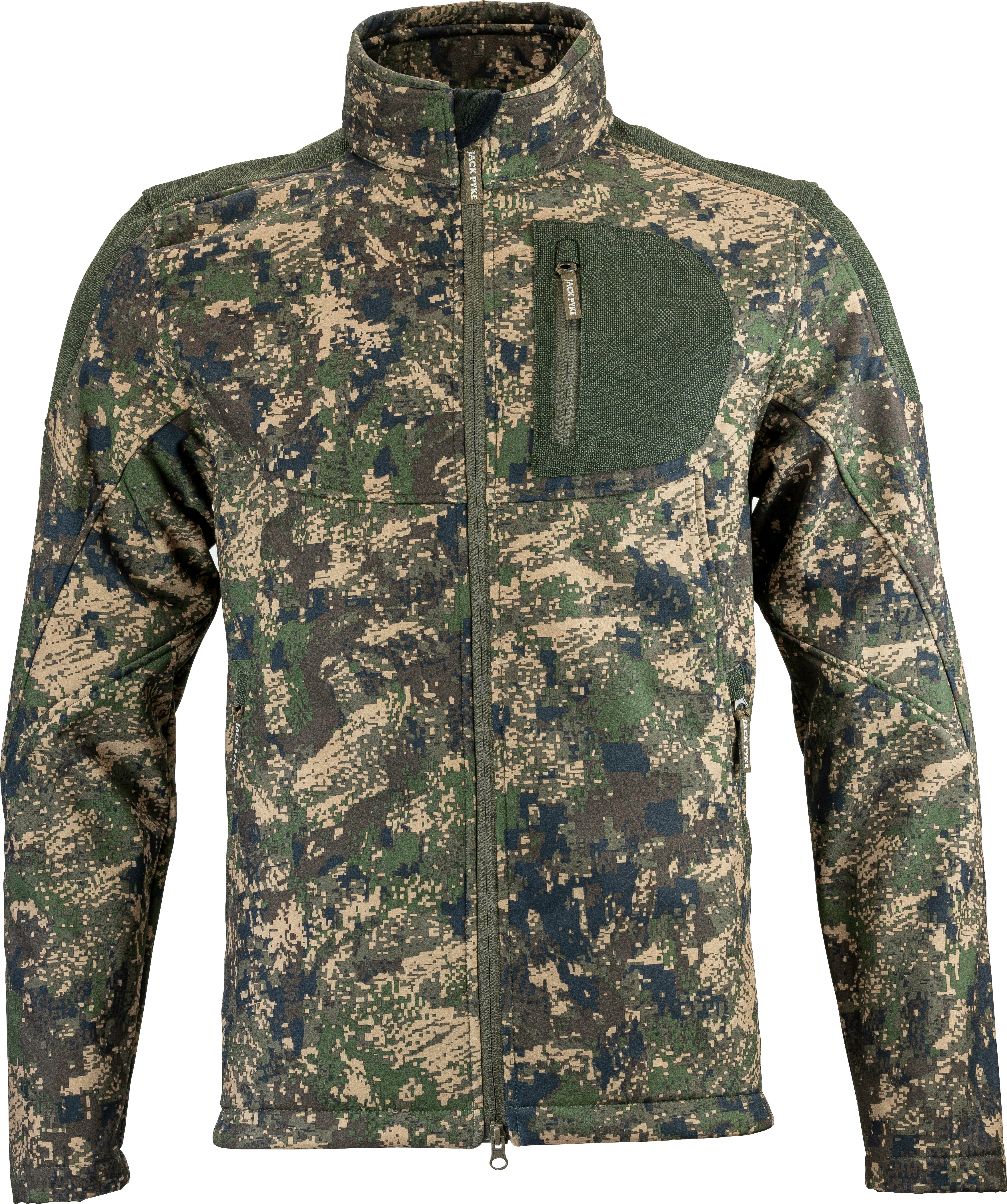 Giacca Softshell Deerhunter Rogaland Per Uomo - Colore Marrone Medio Fallen Leaf, Dettagli A Contrasto, Tasche Cerniera, Ideale Per Caccia E Outdoor
