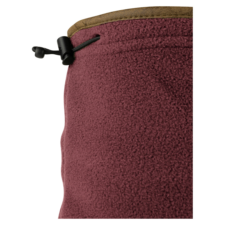 Jack Pyke Countryman Fleece Neck Gaiter in Burgundy 