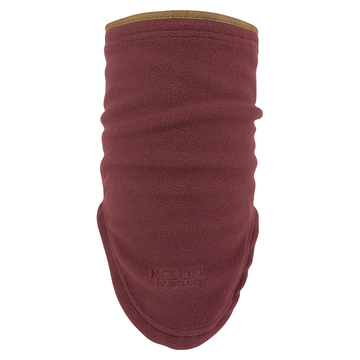 Jack Pyke Countryman Fleece Neck Gaiter in Burgundy 