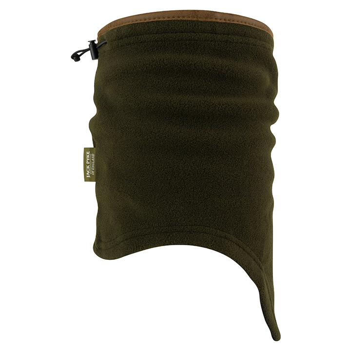 Jack Pyke Countryman Fleece Neck Gaiter in Dark Olive 