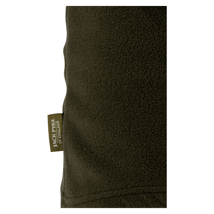 Jack Pyke Countryman Fleece Neck Gaiter in Dark Olive 