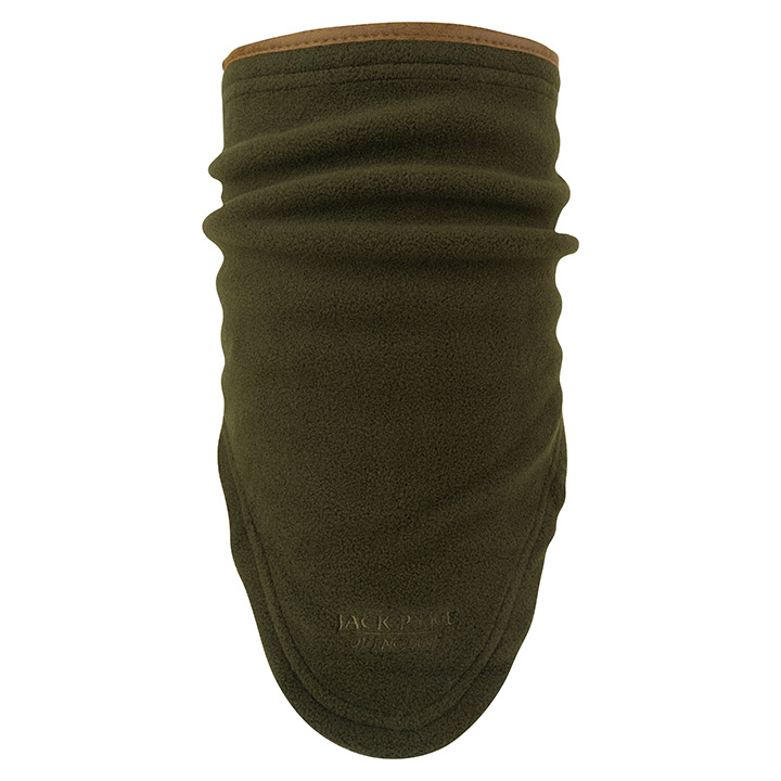 Jack Pyke Countryman Fleece Neck Gaiter in Dark Olive 