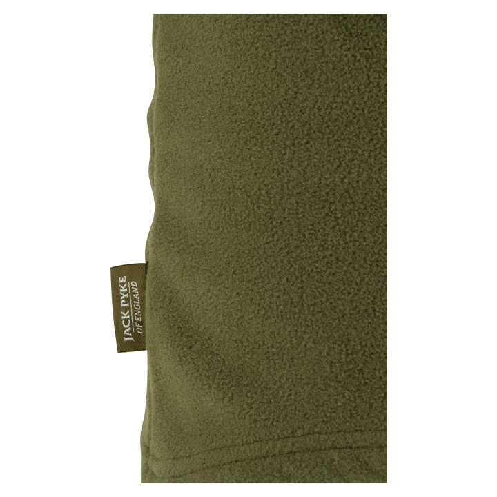 Jack Pyke Countryman Fleece Neck Gaiter in Light Olive 