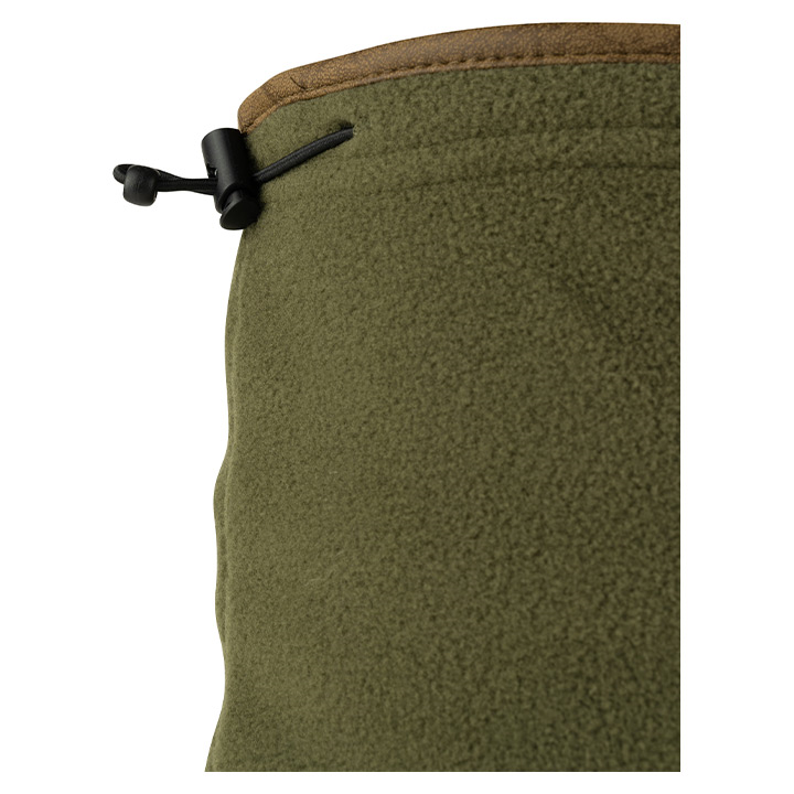 Jack Pyke Countryman Fleece Neck Gaiter in Light Olive 