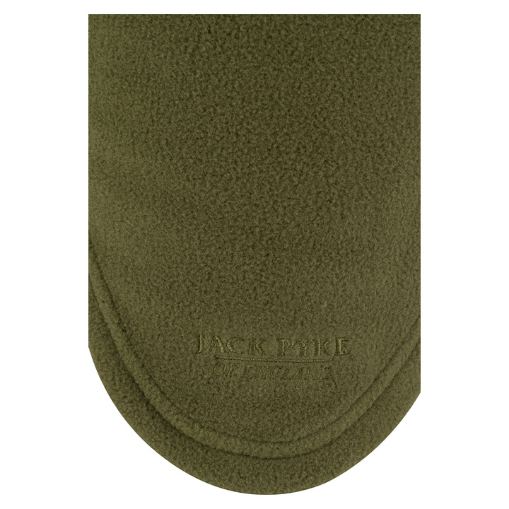 Jack Pyke Countryman Fleece Neck Gaiter in Light Olive 