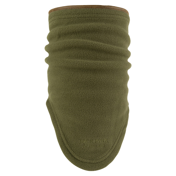 Jack Pyke Countryman Fleece Neck Gaiter in Light Olive 