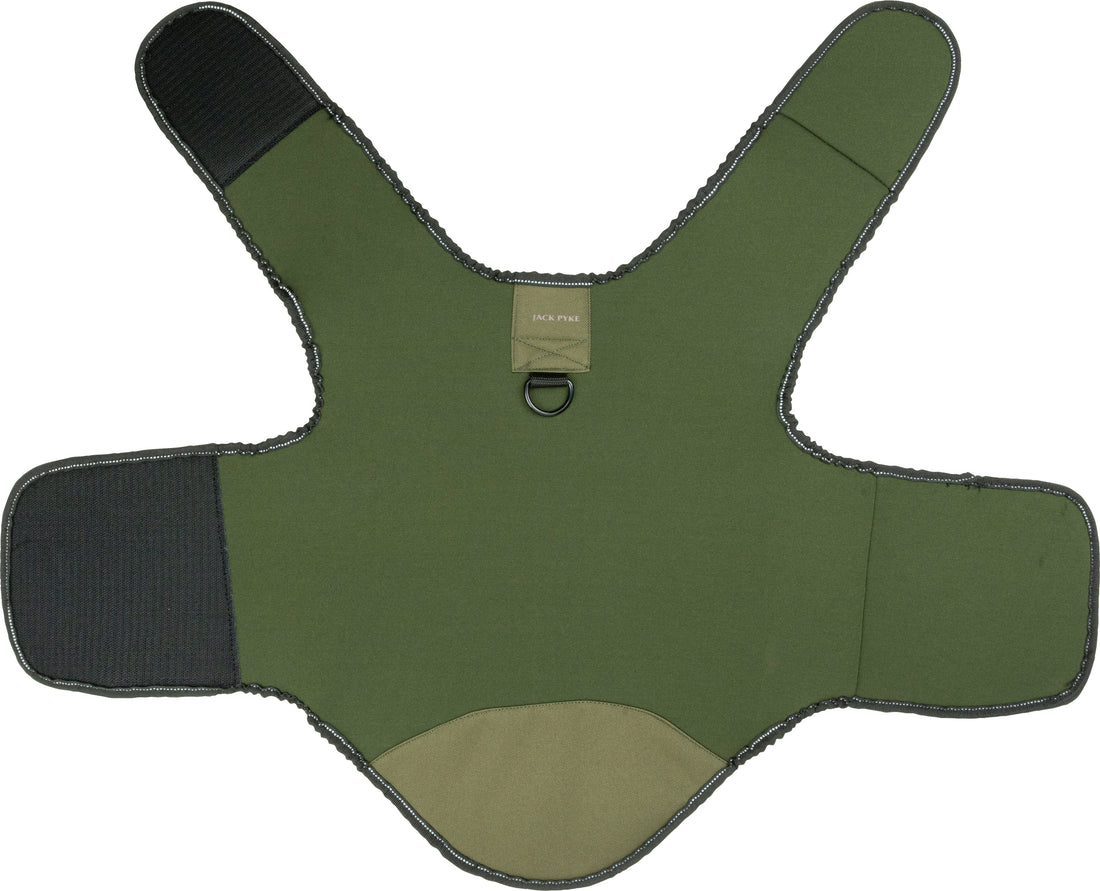 Jack Pyke 5mm Neoprene Dog Vest in Green 