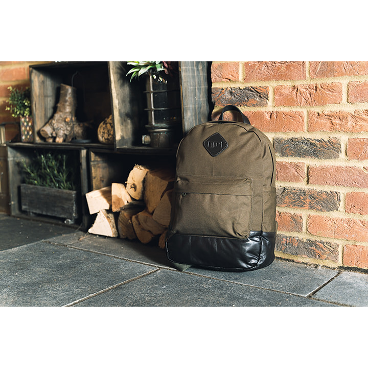 Jack Pyke Canvas Back Pack in Green 