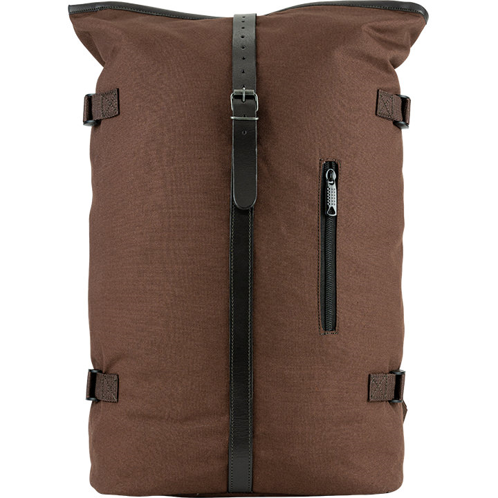 Jack Pyke Canvas Fold Top Rucksack in Brown 