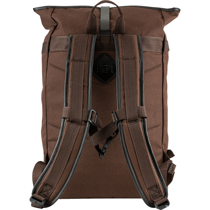 Jack Pyke Canvas Fold Top Rucksack in Brown  