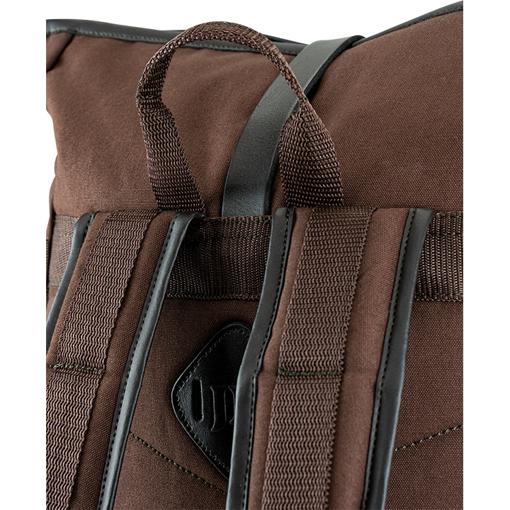 Jack Pyke Canvas Fold Top Rucksack in Brown  