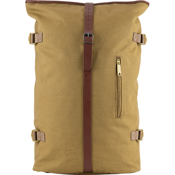 Jack Pyke Canvas Fold Top Rucksack in Fawn  