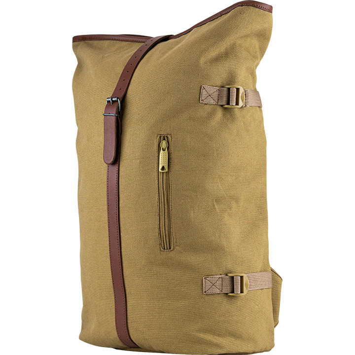 Jack Pyke Canvas Fold Top Rucksack in Fawn 