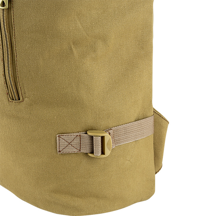 Jack Pyke Canvas Fold Top Rucksack in Fawn 