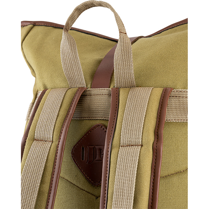 Jack Pyke Canvas Fold Top Rucksack in Fawn 