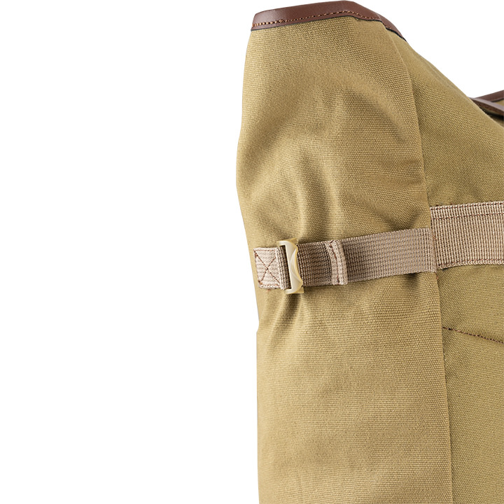 Jack Pyke Canvas Fold Top Rucksack in Fawn 