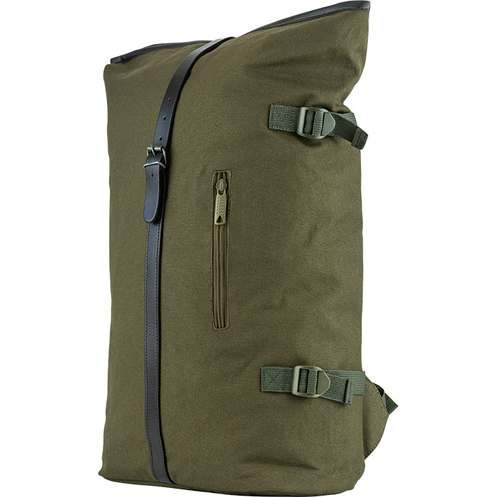 Jack Pyke Canvas Fold Top Rucksack in Green 