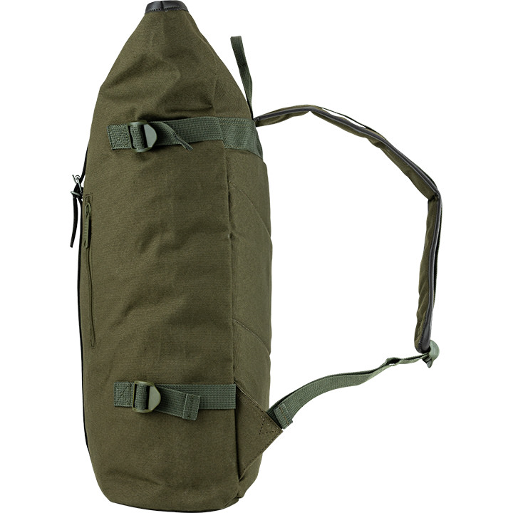 Jack Pyke Canvas Fold Top Rucksack in Green 