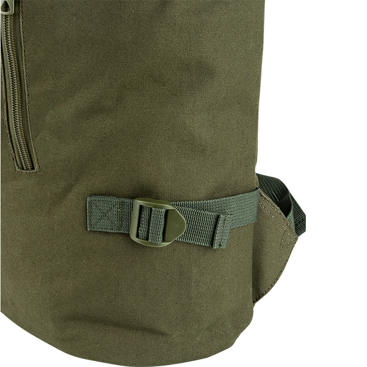 Jack Pyke Canvas Fold Top Rucksack in Green 